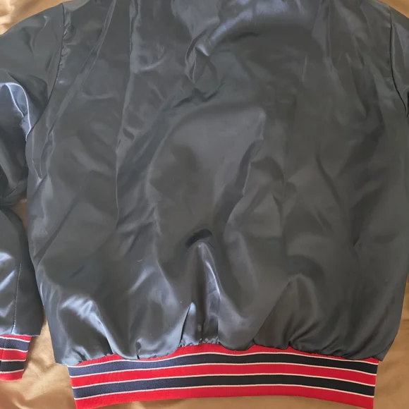 Swingster Vintage Boston Red Sox Satin Jacket Excellent Made in USA Large 1980s - Picture 10 of 10